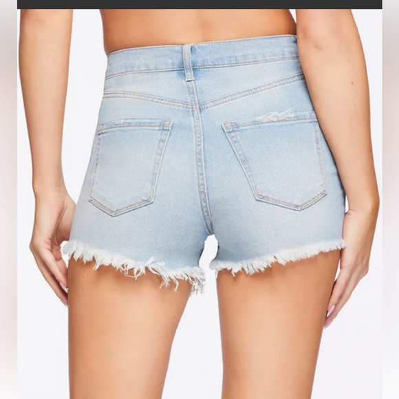 INC INTERNATIONAL CONCEPT DENIM CUT OFF HIGH RISE SHORTS IN SIZE 4/27 - Picture 5 of 5